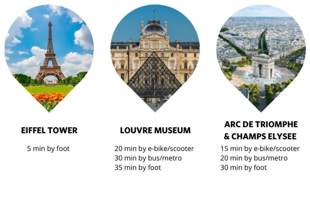 Special! 500m To Eiffel Tower: Duplex With Terrace * Paryż